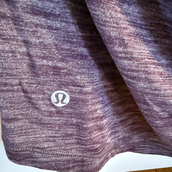 Lululemon Meant To Move Long Sleeve - Heathered Foxglove - Size 6 - Picture 3 of 7